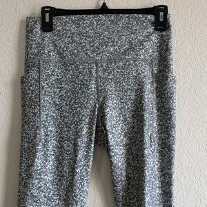 Athleta Multi-Color Speckled High-Rise Leggings